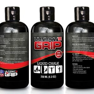 Ultimate Grip Liquid Sports Chalk - 50ml - Over 50 Uses - 100% Fully Refundable