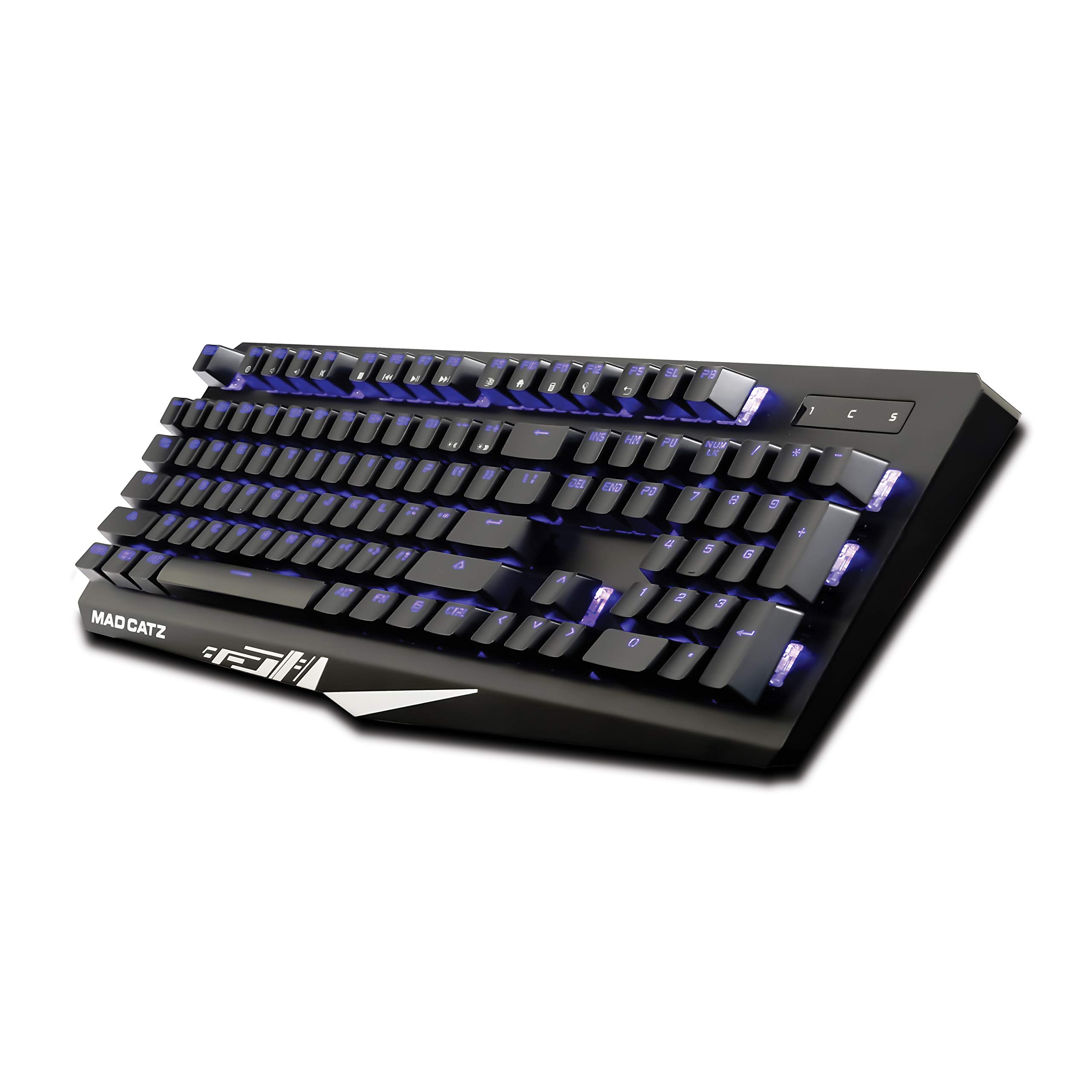 Mad Catz The Authentic S.T.R.I.K.E. 4 Mechanical Gaming Keyboard - Black