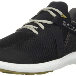 FootJoy Men's FJ Flex Previous Season Style Golf Shoes Black 7.5 XW US