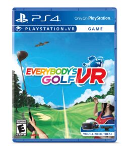 everybody's golf vr - playstation 4