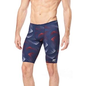 Speedo Men's Swimsuit Jammer Endurance+ Beta Blade Team Colors