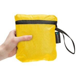 Skog Å Kust LiteSåk 2.0 Waterproof Ultralight Dry Bag | Yellow 2.0, 18 Liter Backpack