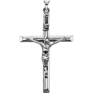 diamond jewelry ny sterling silver crucifix pendant