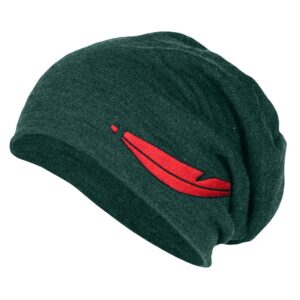 whosits & whatsits green neverland beanie, large