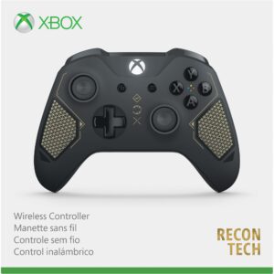 microsoft xbox wireless controller - recon tech special edition, bluetooth, windows compatible, 20-inch cord