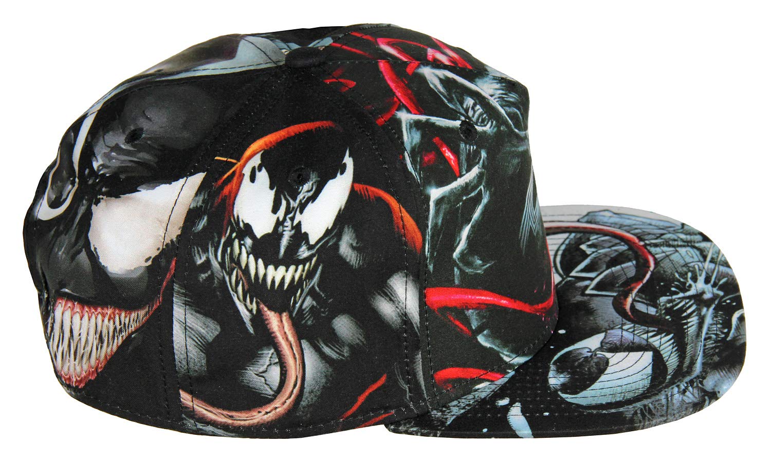 Marvel Comics Venom Sublimated All Over Print Snapback Hat