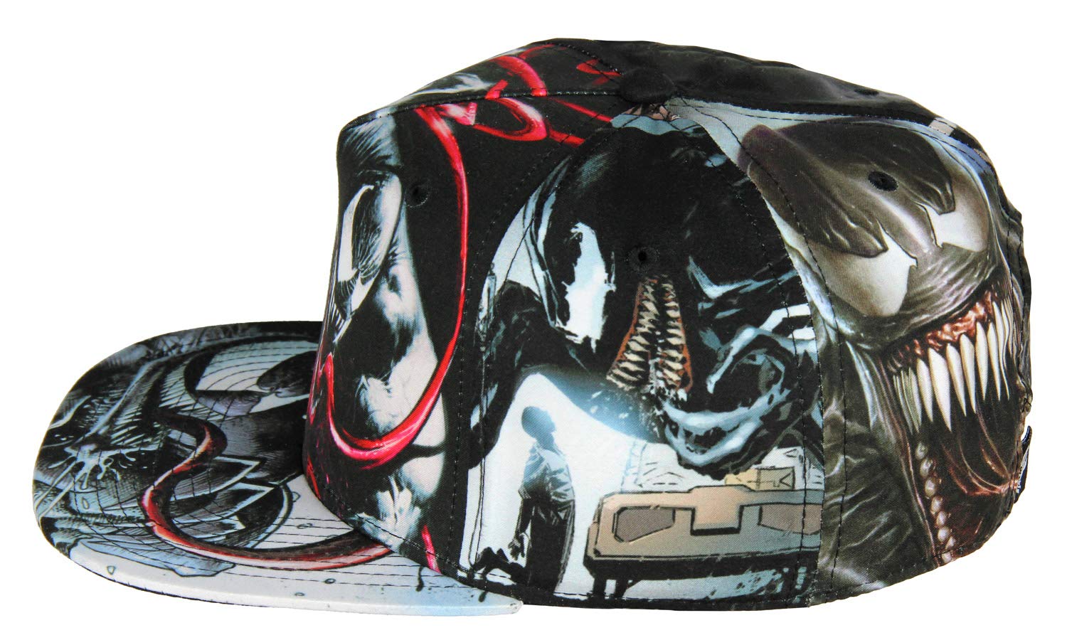 Marvel Comics Venom Sublimated All Over Print Snapback Hat