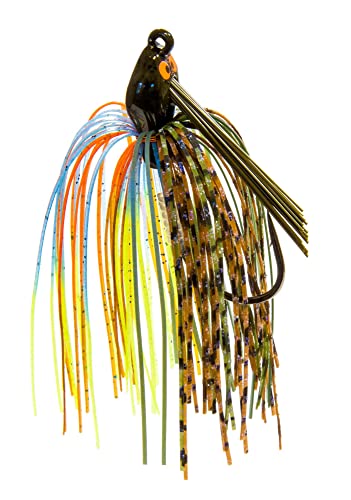 Z-Man CESJ14-04 Crosseyez Snakehead Swim Jig 1/4 oz Nuegill