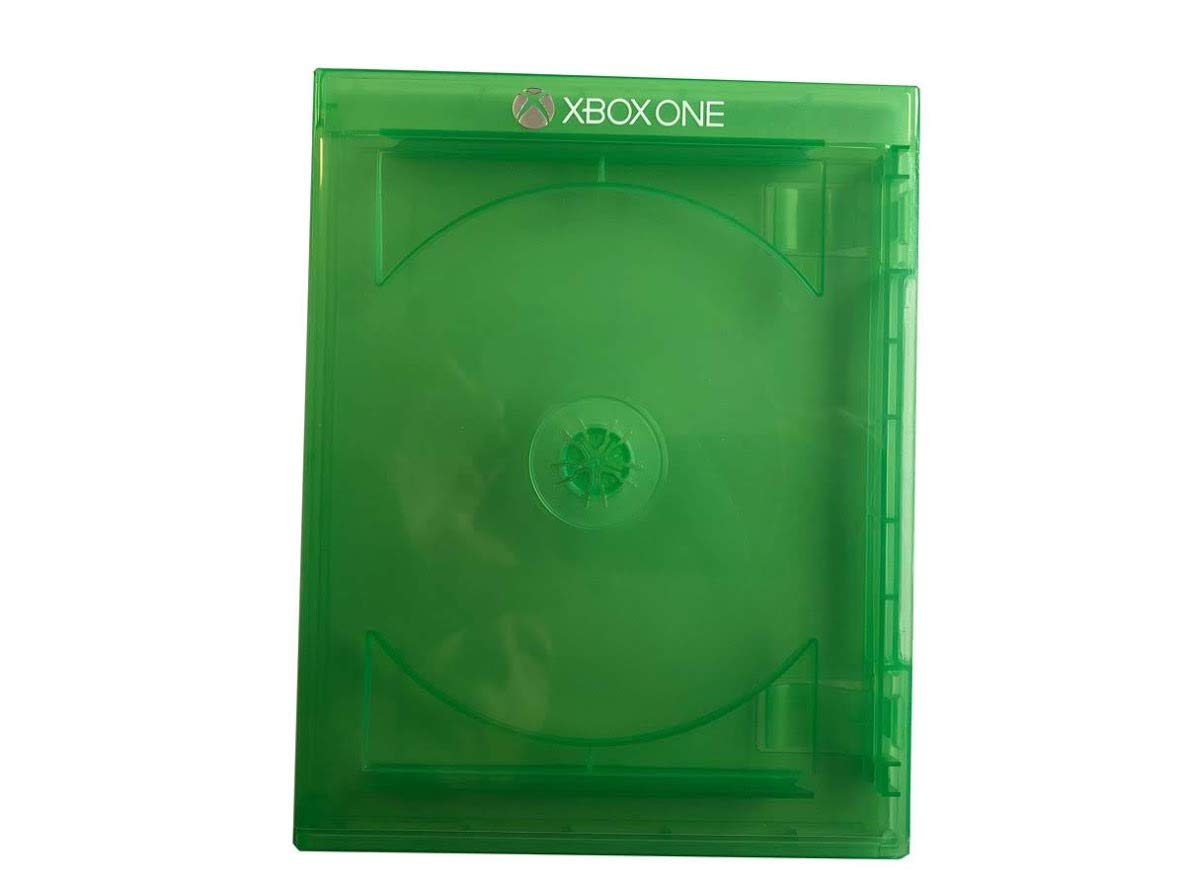 MegaDisc New 10 Empty Green Transparent Game case Replacement Box Holder