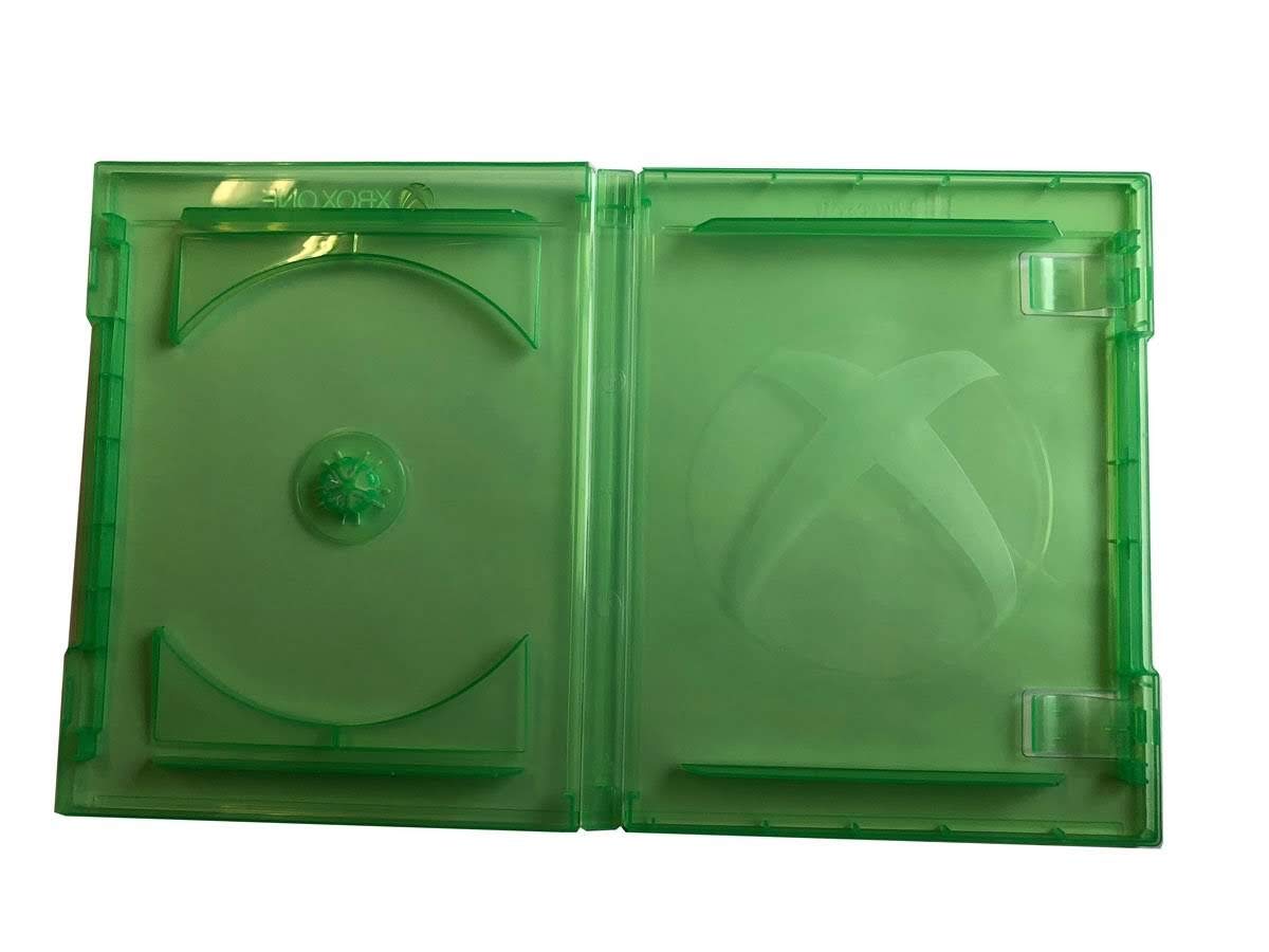 MegaDisc New 10 Empty Green Transparent Game case Replacement Box Holder