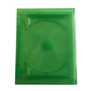 MegaDisc New 10 Empty Green Transparent Game case Replacement Box Holder