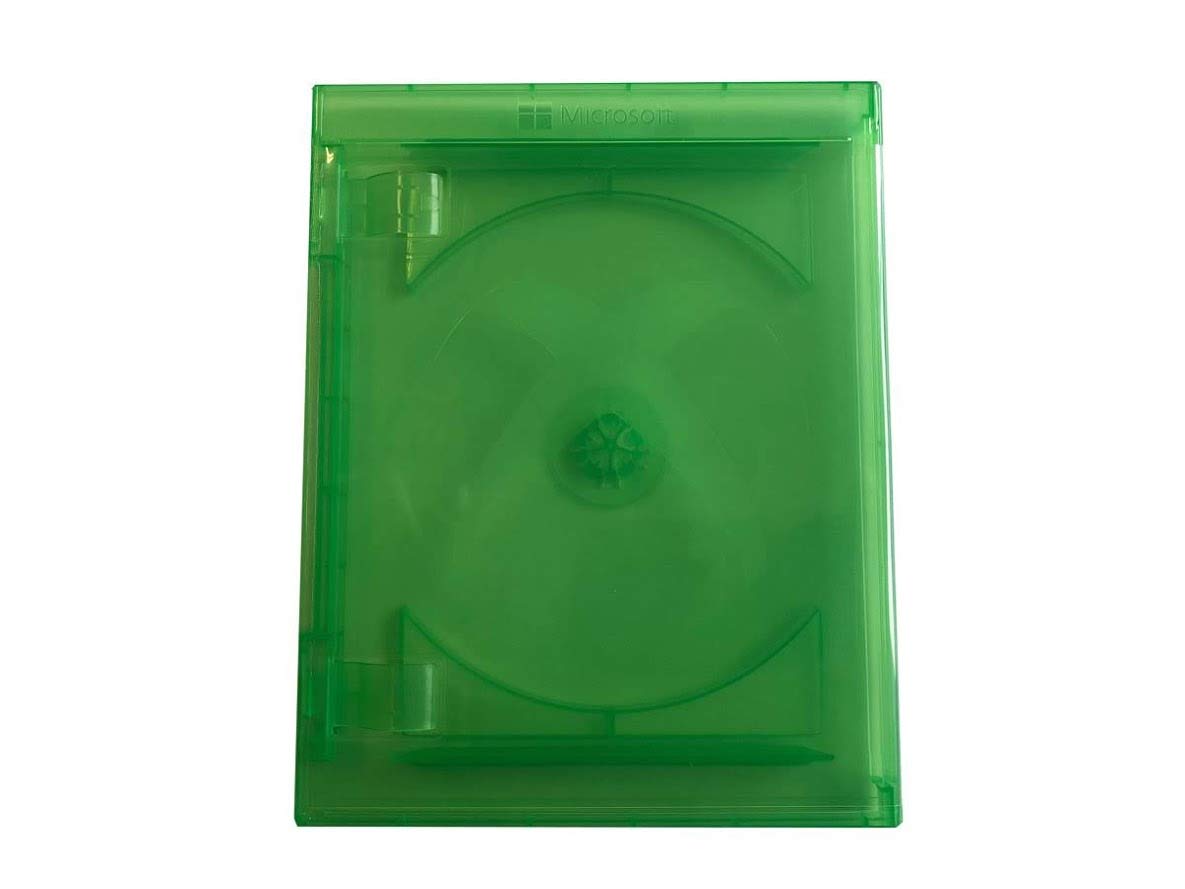 MegaDisc New 10 Empty Green Transparent Game case Replacement Box Holder