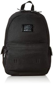 superdry men's backpack, black, 13.5x46x30.5 centimeters (b x h x t)