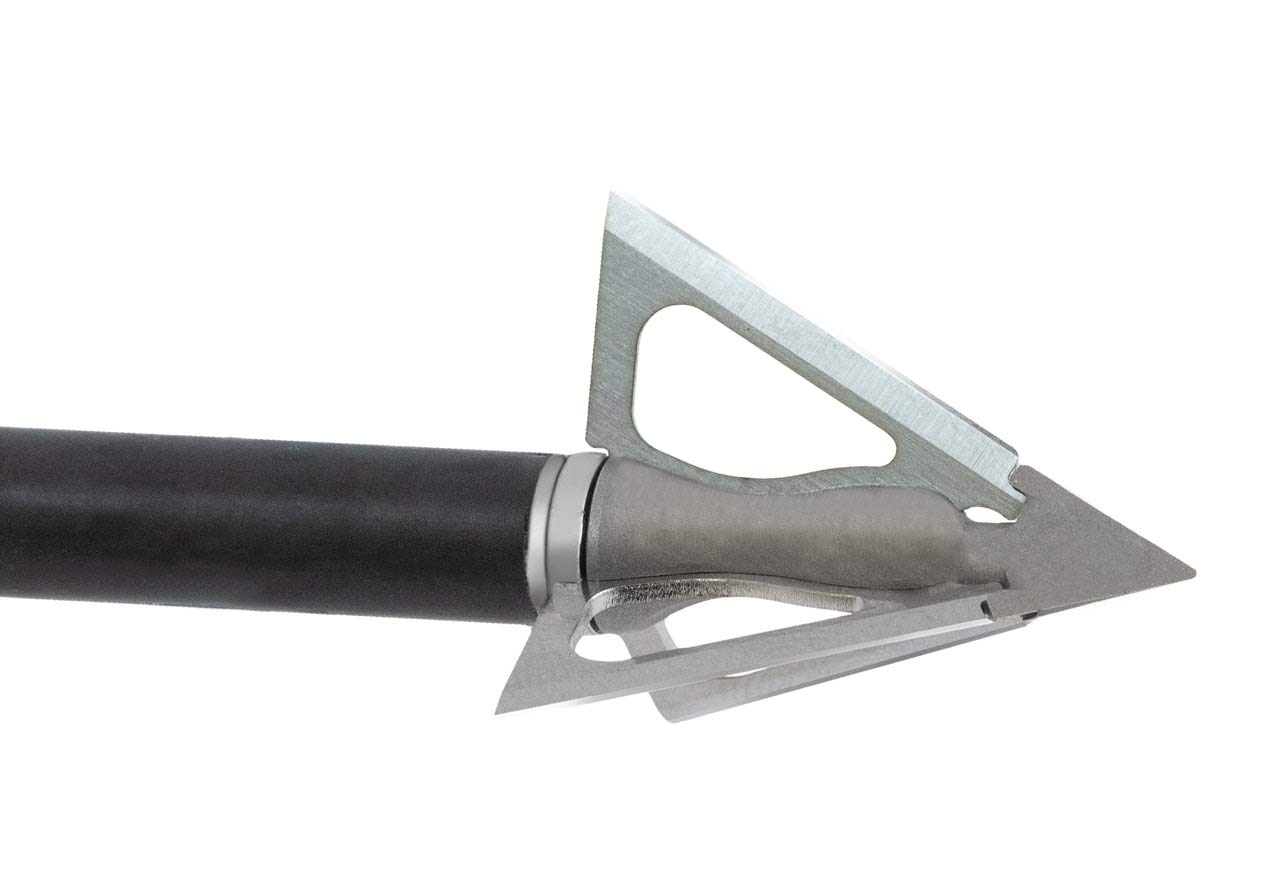 G5 Striker V2 Fixed 3-Blade Broadhead - Archery Hunting Steel Ferrule 100 Grain 1.25" Cutting Diameter Broadhead - Standard Version