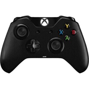 skinit decal gaming skin compatible with xbox one controller - originally designed black hex design