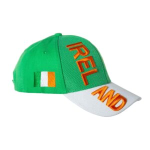 Ireland National Pride Country Adjustable Embroidered Baseball Cap