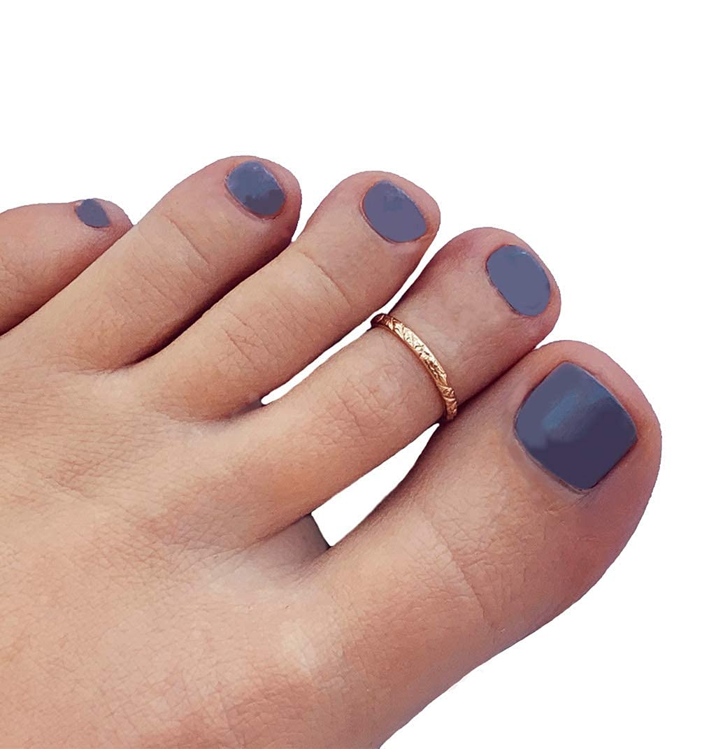 Toe Ring | Hawaiian Breeze 14K Gold Fill Adjustable Toe Ring | 14k Gold Filled