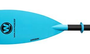 Wilderness Systems Origin Recreation/Touring Kayak Paddle |Fiberglass/Nylon Blade | Carbon Blend Shaft (220-240cm), Black