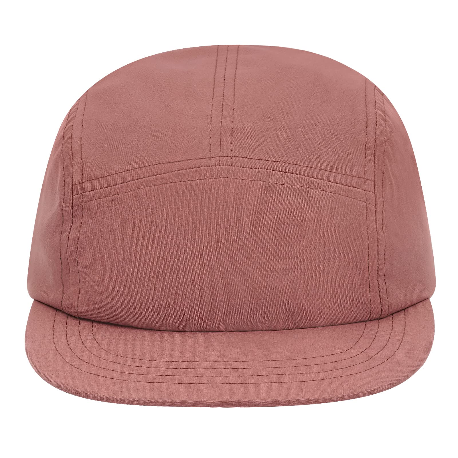 CLAPE Short Brim Baseball Cap Quick Drying 5 Panel Sun Hat Cap