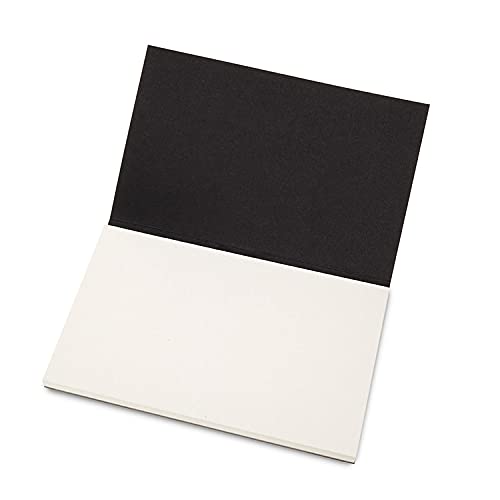 Moleskine Art Watercolor Block, Hard Cover, Large (5" x 8.25") Plain/Blank, Black, 20 Pages, 8053853603234