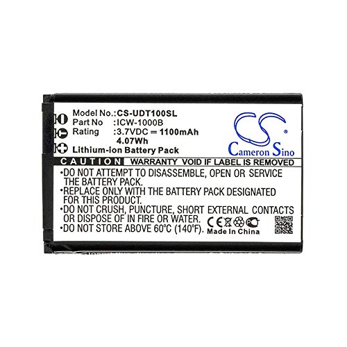 Replacement Battery for INCOM ICW-1000B Part NO ICW-1000B, KAL523450AR