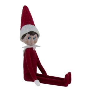 world's smallest the elf on the shelf a christmas tradition - boy scout elf with blue eyes, 4 inch