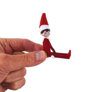 World's Smallest The Elf On The Shelf A Christmas Tradition - Boy Scout Elf with Blue Eyes, 4 Inch