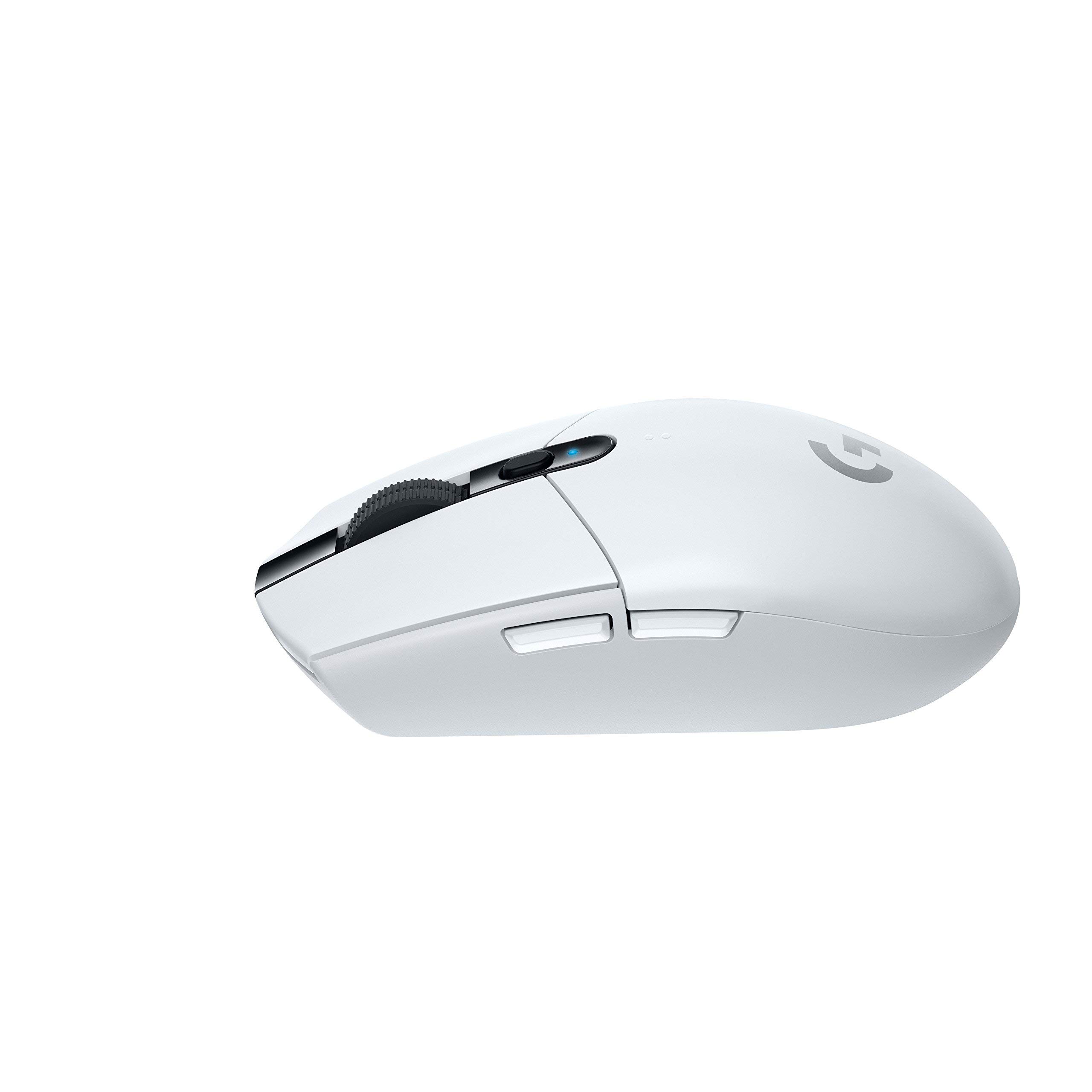 Logitech G305 Lightspeed Wireless Gaming Mouse, White (Renewed)