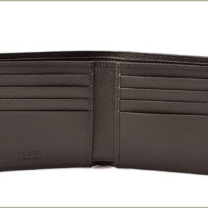 Prada Portaf. Orizzontale Saffiano Cuir Leather Nero Black Wallet 2MO513