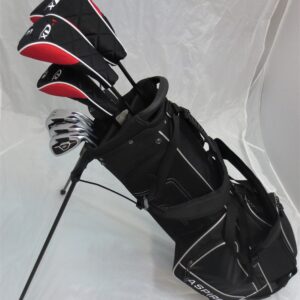 New Teen Golf Club Set Complete with Stand Bag for Teenagers Ages 13-16 Driver, Wood Hybrid, Irons Putter