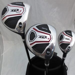 New Teen Golf Club Set Complete with Stand Bag for Teenagers Ages 13-16 Driver, Wood Hybrid, Irons Putter