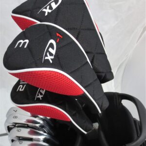 New Teen Golf Club Set Complete with Stand Bag for Teenagers Ages 13-16 Driver, Wood Hybrid, Irons Putter