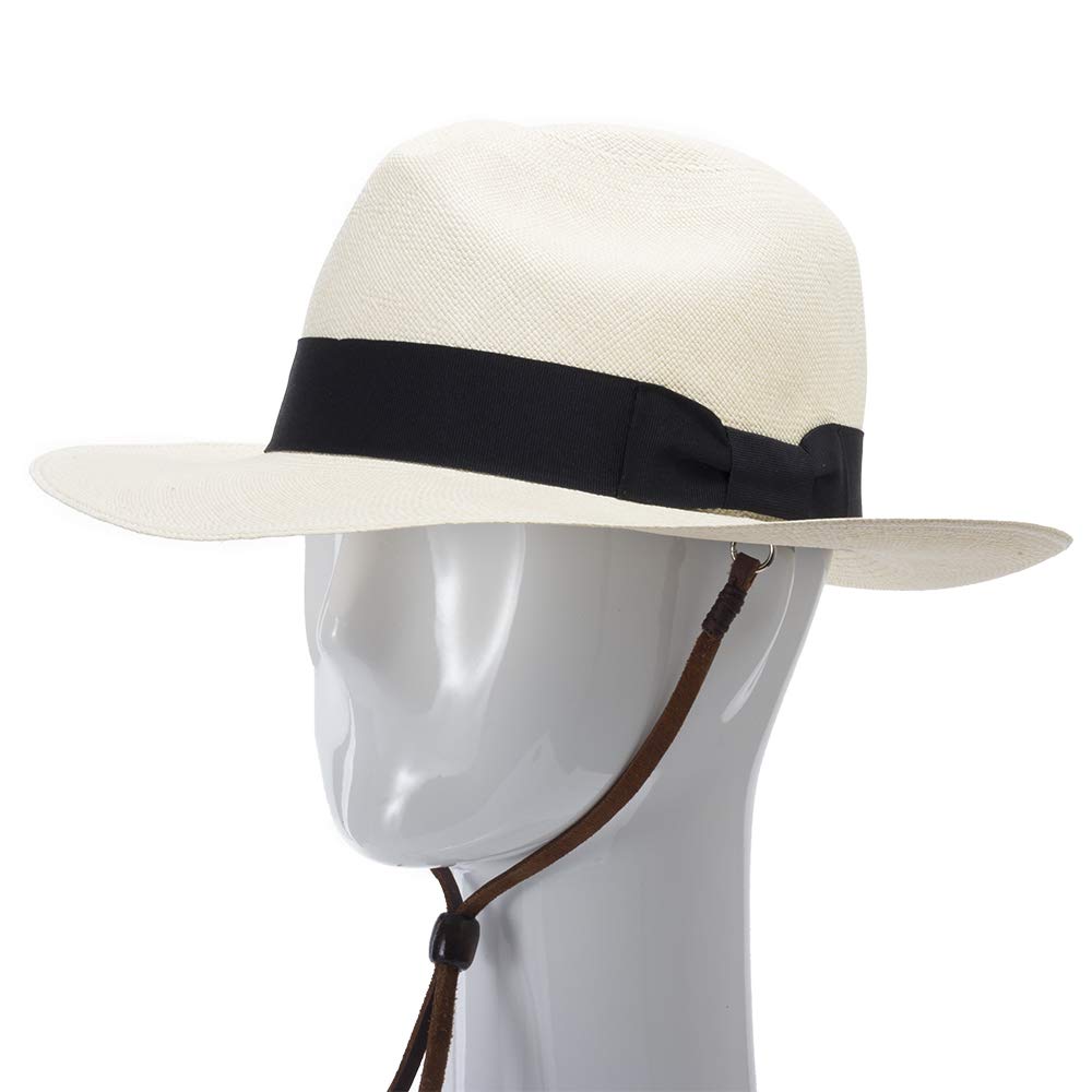 Paul Lashton AUSTRALIAN 100% Leather Hat Chin Strap for Men and Women Removable Hat Chin Cord for Cowboy and Sun Hats BROWN