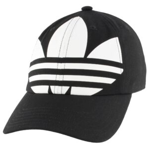 adidas Originals Women's Originals Relaxed Big Trefoil, Black/White, One Size