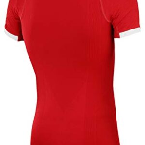 adidas Climacool Primeknit Techfit Mens Performance Compression Jersey Red Large