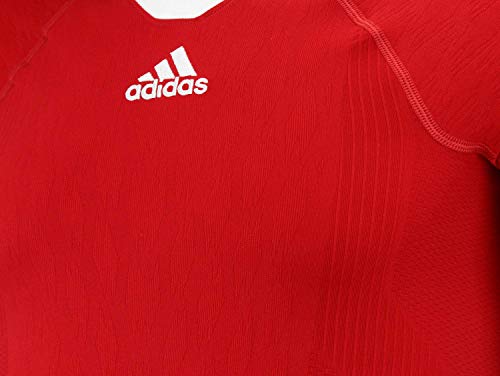 adidas Climacool Primeknit Techfit Mens Performance Compression Jersey Red Large