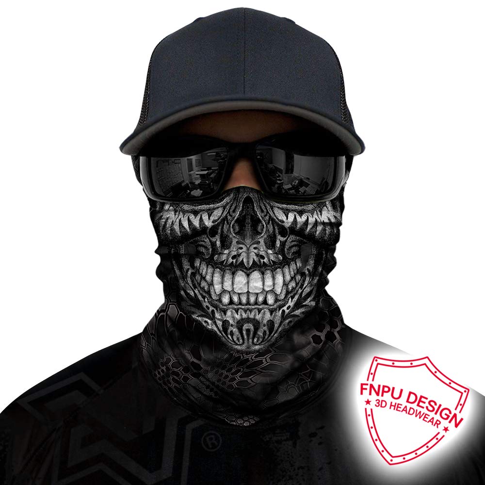 Seamless Neck Gaiter Shield Scarf Bandana Face Mask Seamless UV Protection for Motorcycle Cycling Riding Running Headbands