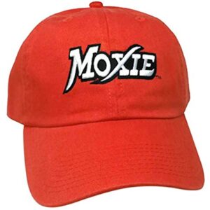 Moxie Soda Baseball Hat - Unisex, Adjustable, Hunter Orange