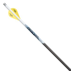 Excalibur ProFlight Archery Hunting Durable Accurate Versatile 2" Blazer Vane Crossbow Carbon Arrows with Rhino Nocks - 6 Pack, 16.5"