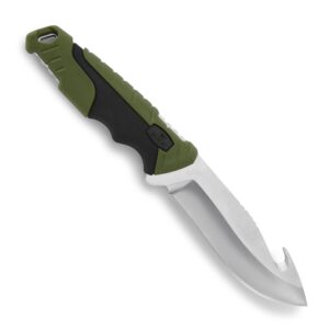 Buck Knives 657 Pursuit Large Fixed Blade Hunting Knife with Guthook, 4-1/2" 420HC Steel Blade