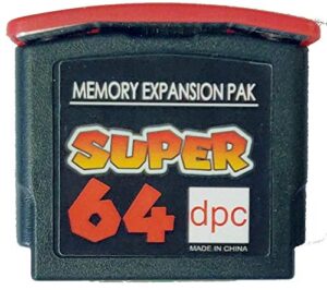 nintendo 64 - memory card - 4mb ram expansion jumper pack (third party) n64