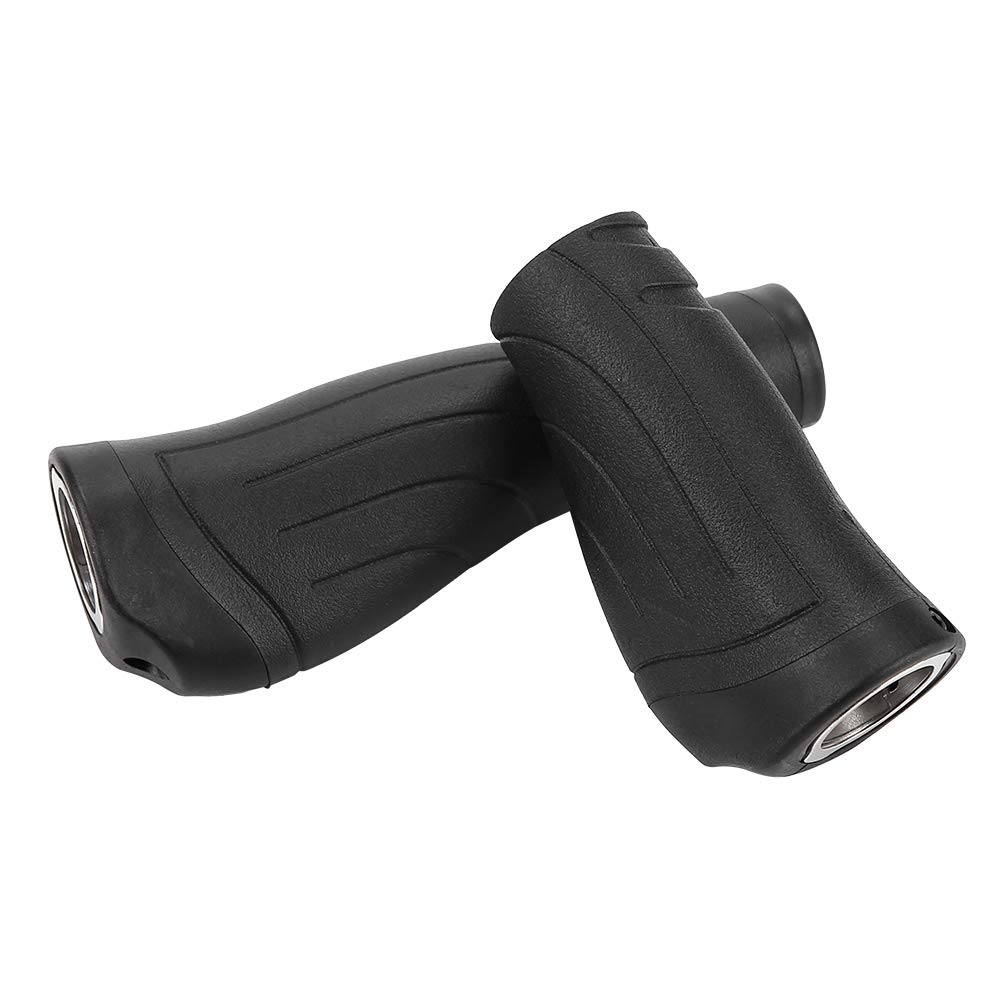 VGEBY Handlebar Grips Bike End Grips Rubber Folding Handle Sleeve Good for Outdoor Use(1*Long+1*Short) Grip Shift Grips Short Grip Shift Grips Grip Shift Grips Ebike Handlebar