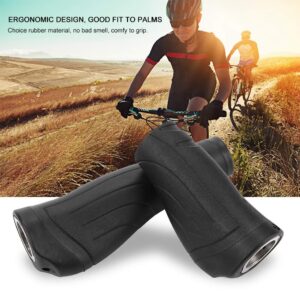 VGEBY Handlebar Grips Bike End Grips Rubber Folding Handle Sleeve Good for Outdoor Use(1*Long+1*Short) Grip Shift Grips Short Grip Shift Grips Grip Shift Grips Ebike Handlebar