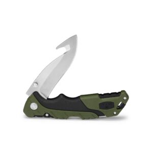 Buck Knives 660 Folding Pursuit Large Folding Hunting Knife with Guthook, 3-5/8" 420HC Steel Blade