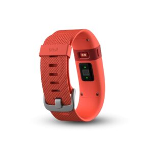 Fitbit Charge HR Wireless Activity Wristband (Tangerine, Large (6.2 - 7.6 in)) (Renewed)