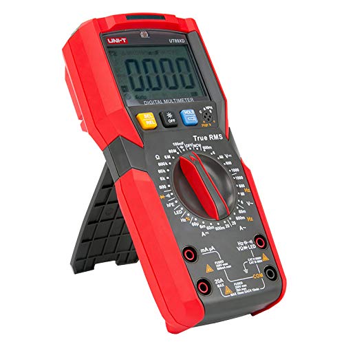 UNI-T Digital True RMS Multimeter UT89XD LED test Count 6000 DC/AC Voltage 45~1000Hz DC/AC Current 45~1000Hz Resistance Capacitance Frequency Duty Cycle