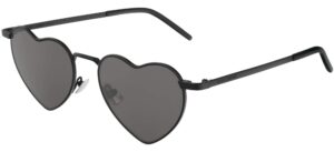 saint laurent sl301 002 black sl301 cats eyes sunglasses lens category 3 size 5