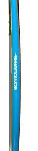 Boardworks Versa | Recreational Stand Up Paddleboard | Bombshell Epoxy Hardboard | 10' 6", Bamboo/Blue (4440529519)