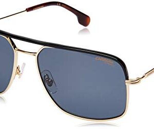 Carrera Casual Round Sunglasses, Gold Blue, 60