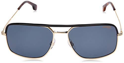 Carrera Casual Round Sunglasses, Gold Blue, 60